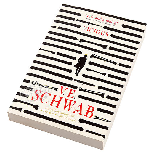 【中商原版】Vicious (The Villains Series) 英文原版 V·E·施瓦布：狂暴（恶棍系列）奇幻小说 V. E. Schwab 商品图1