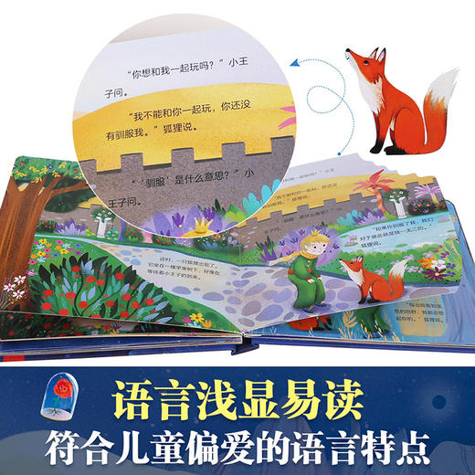 乐乐趣-揭秘小世界 名著 小王子 商品图3