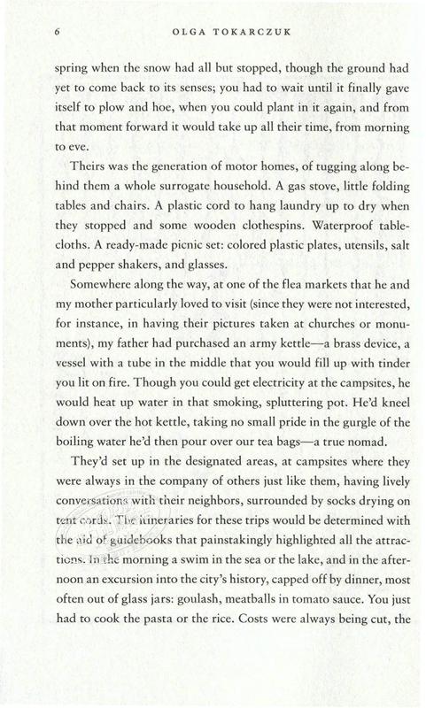 【中商原版】云游（2018年国际布克奖）英文原版 Flights 文学 Olga Tokarczuk 2018年诺贝尔文学奖得主 商品图4