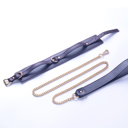 Endy缝线项圈牵引绳 双色可选 男女通用 商品图3