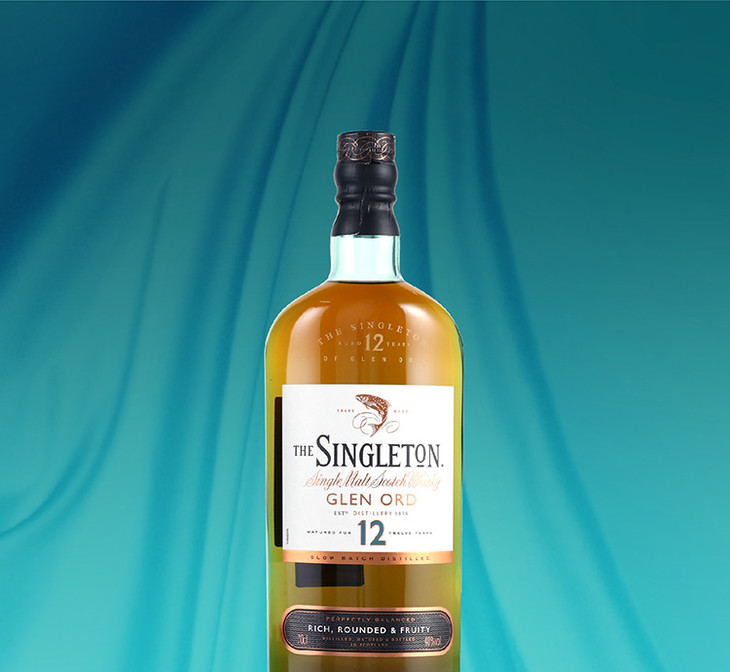 正品行货英国苏格登12年700ml单一麦芽苏格兰威士忌