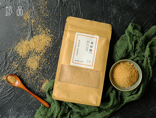 【邱品 黄砂糖】蔗香清甜爽口，择食调味  新包装300g 商品图0