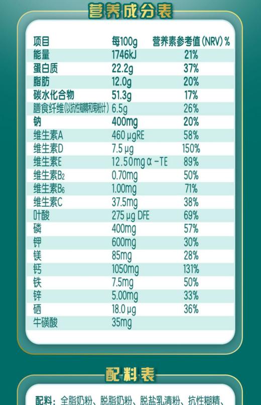 伊利欣活纾糖配方800g 商品图2
