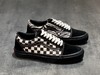 Vans Old Skool COMFYCUSH 棋盘格虎纹鸳鸯拼接全黑帆布鞋 官网新款2020秋季小黑鞋 商品缩略图1