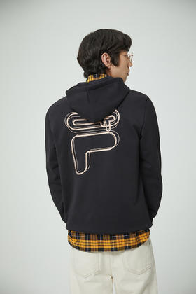 FILA斐乐韩国Hotteok连帽衫休闲套头FS2POC3U12X_BLKJPY带授权招加盟代理