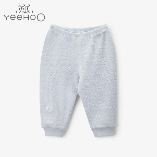 英氏婴童男女宝宝莫代尔居家裤秋冬夹棉保暖裤新品YLCAJ30007A01 商品图0