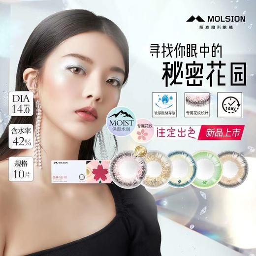 Molsion陌森花目系列 日抛 直径14.0/14.2  10片装 商品图0