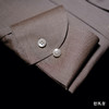 Canclini 90支双股埃及棉牛津纺褐色意式工艺衬衫 商品缩略图2