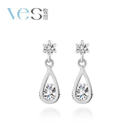 水滴百搭港风银925耳坠 商品图6