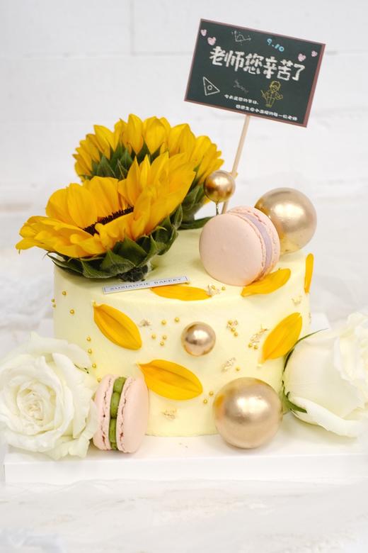 2020教师节：向日葵6寸蛋糕+向日葵月饼礼袋，均配送贺卡和蜡烛 商品图11
