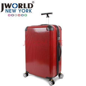 美国大牌 JWORLD杰华德行李箱纯色拉杆箱万向轮旅行箱密码箱男女登机箱JLH-2900 商品图9