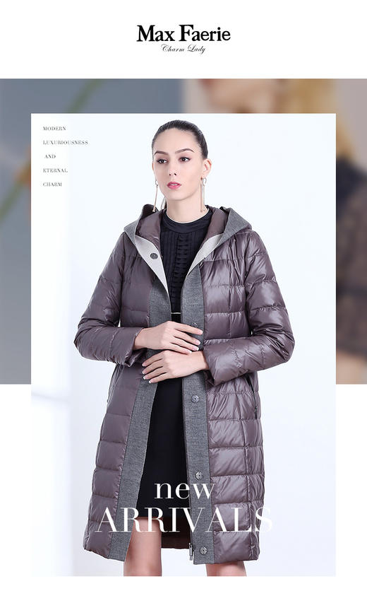 MA4Y101麦克斯女士休闲羽绒服 商品图0