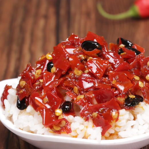 道吾山茶油剁辣椒湖南特产香辣下饭菜拌面拌饭辣酱农家自制开胃下饭神器 商品图1