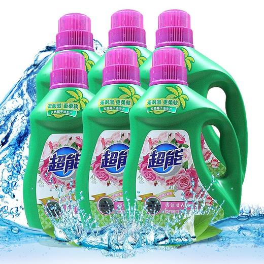 超能   香氛洗衣液.粉漾花香 3kg/瓶 商品图2