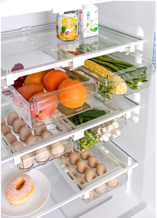 抽屉式冰箱自动出蛋鸡蛋盒   家用保鲜盒食品收纳盒2.92 商品图4