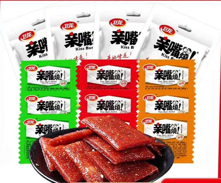 卫龙小面筋亲嘴烧