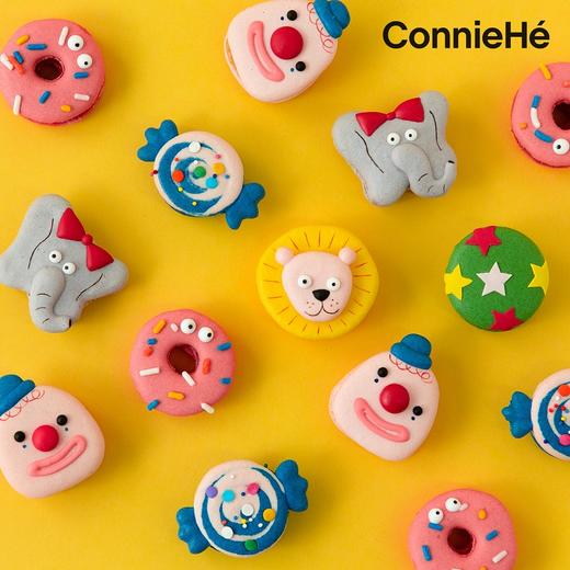 （下架）ConnieHe Cake Shop “欢乐马戏团”卡通马卡龙礼盒 商品图2