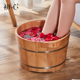 初心| 橡胶木足浴桶按摩泡脚桶