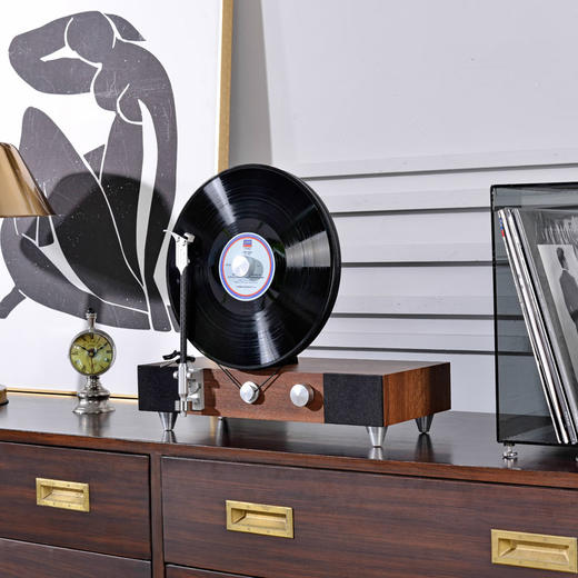 Gramovox格莱美悬浮黑胶唱片机 蓝牙音箱 包邮 商品图3