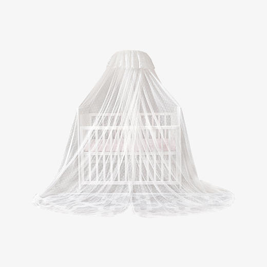 英氏婴儿床蚊帐开门式婴童小床蚊帐200*600cm 181B0377 商品图3