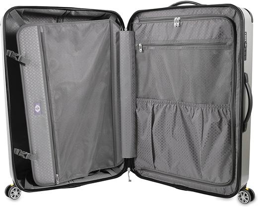 美国大牌 JWORLD杰华德行李箱纯色拉杆箱万向轮旅行箱密码箱男女登机箱JLH-2900 商品图5