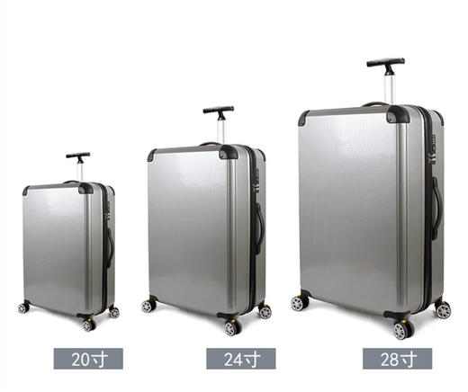 美国大牌 JWORLD杰华德行李箱纯色拉杆箱万向轮旅行箱密码箱男女登机箱JLH-2900 商品图2