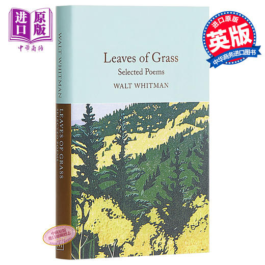 【中商原版】Collectors Library系列 惠特曼：草叶集 英文原版 Leaves of Grass 外国诗歌 Walt Whitman 商品图0