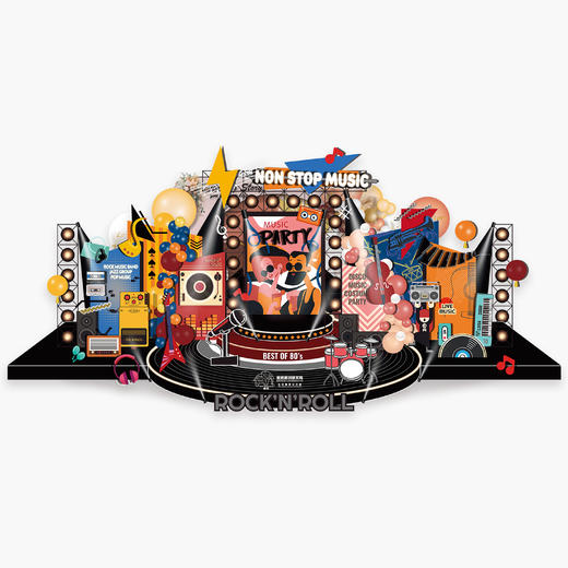 复古音乐会背景 商品图1