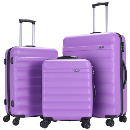 银座GinzaTravel 欧美款轻奢防刮擦ABS材质硬壳超轻拉杆箱A-9123 商品图12