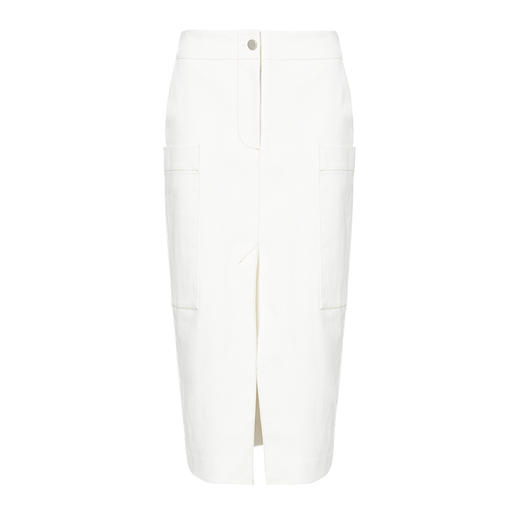 VIMAGE纬漫纪秋季新款气质洋气百搭显瘦包臀开叉半身裙女裙V1406012 商品图4