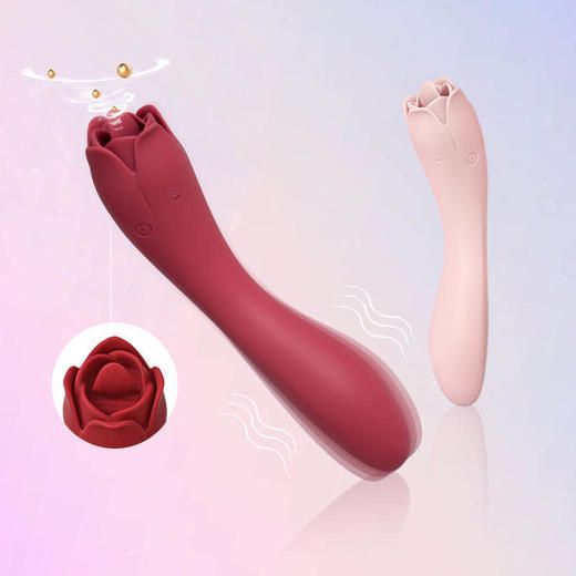 Meese米斯朵拉 舌舔撩按摩器+震动棒 豆豆刺激 入体自慰糕潮神器 商品图3