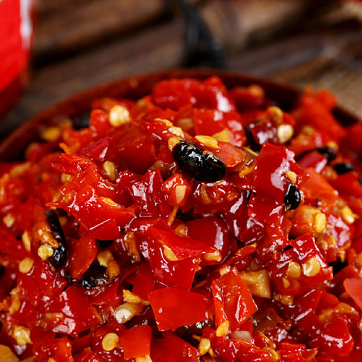 道吾山茶油剁辣椒湖南特产香辣下饭菜拌面拌饭辣酱农家自制开胃下饭神器 商品图3