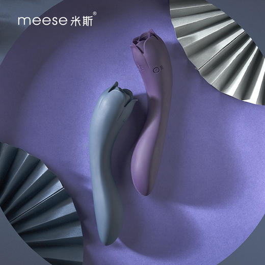 Meese米斯朵拉 舌舔撩按摩器+震动棒 豆豆刺激 入体自慰糕潮神器 商品图2