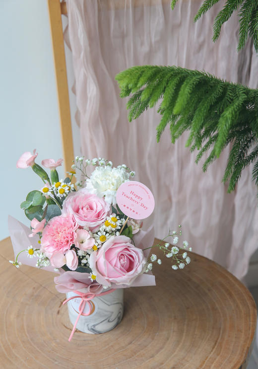 2020教师节花礼鲜花小摆台