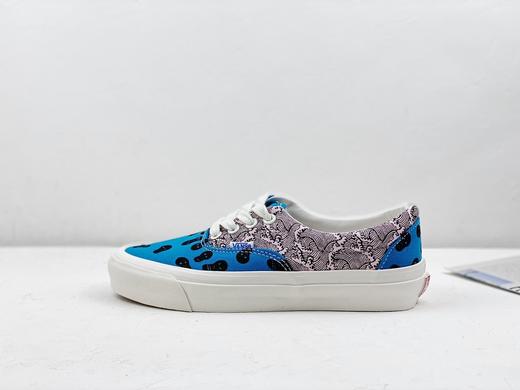 Vans Vault OG Era LX高端支线蓝色骷髅 浮世绘浪低帮 硫化帆布低帮休闲板鞋 商品图2