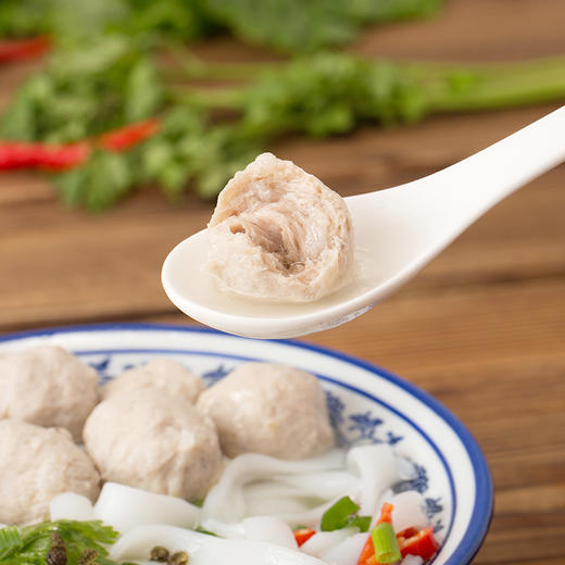 潮汕手工丸子 | 90%以上的含肉量  精选鲜肉 Q弹爆汁 海鲜牛肉丸/牛筋丸/牛肉丸/火锅食材 商品图3