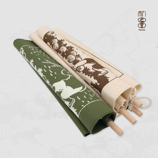 “闰土刺猹”卷轴挂画 商品图1