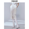 VIMAGE纬漫纪秋季新款气质洋气百搭显瘦包臀开叉半身裙女裙V1406012 商品缩略图2