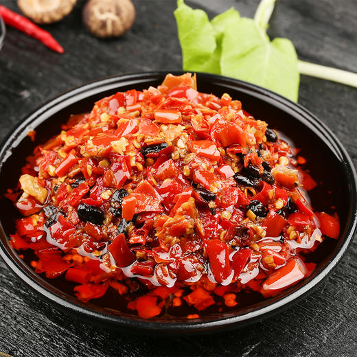 道吾山茶油剁辣椒湖南特产香辣下饭菜拌面拌饭辣酱农家自制开胃下饭神器 商品图0