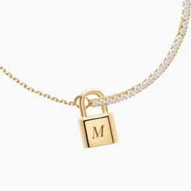 北京仓｜PD Paola-Bond-刻字 M 手链  [西班牙设计师]