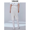 VIMAGE纬漫纪秋季新款气质洋气百搭显瘦包臀开叉半身裙女裙V1406012 商品缩略图3