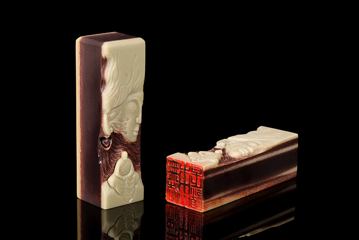 注:张永强获奖作品展示.