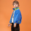 反季清仓！龙之涵2021年秋冬新款中大童摇粒绒时尚夹克撞色拼接中大童亲子装 商品缩略图1