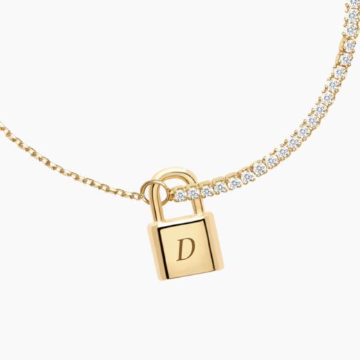 北京仓｜PD Paola-Bond-刻字 D 手链  [西班牙设计师] 商品图0