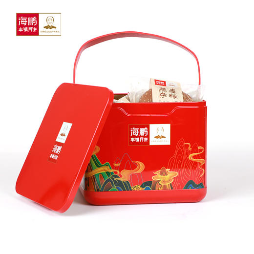 海鹏丰镇月饼方铁盒（13枚）1 商品图2