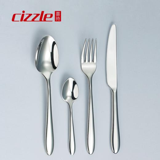cizzle喜时【格雅】304不锈钢西餐刀叉套装牛排刀叉勺四件套 商品图1