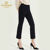 乔万尼新款裤子微喇双排扣设计感休闲气质高腰显瘦显高长裤ES3F509 商品缩略图2