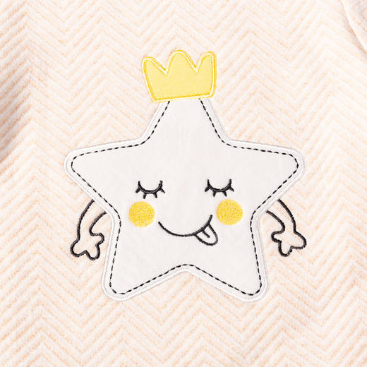 贝贝怡儿童保暖内衣套装加厚女宝宝冬装婴儿夹棉洋气男秋衣睡衣裤BB8211
 商品图14