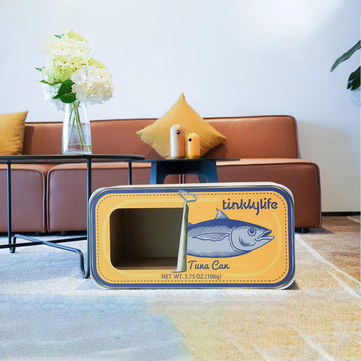 Tinklylife 鱼罐头 猫窝猫抓板 商品图5