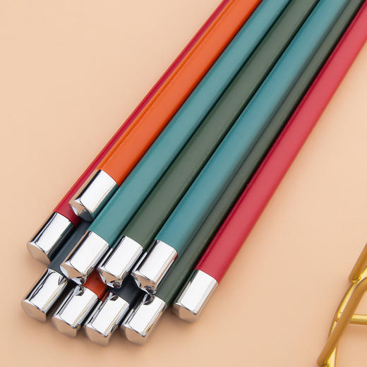 一人一双 专人专色 高温xiao  du不变形不掉色一人一色家庭装筷 商品图11